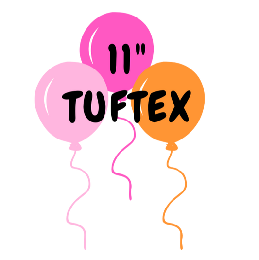 11" Tuftex Latex Balloons - 100 Count